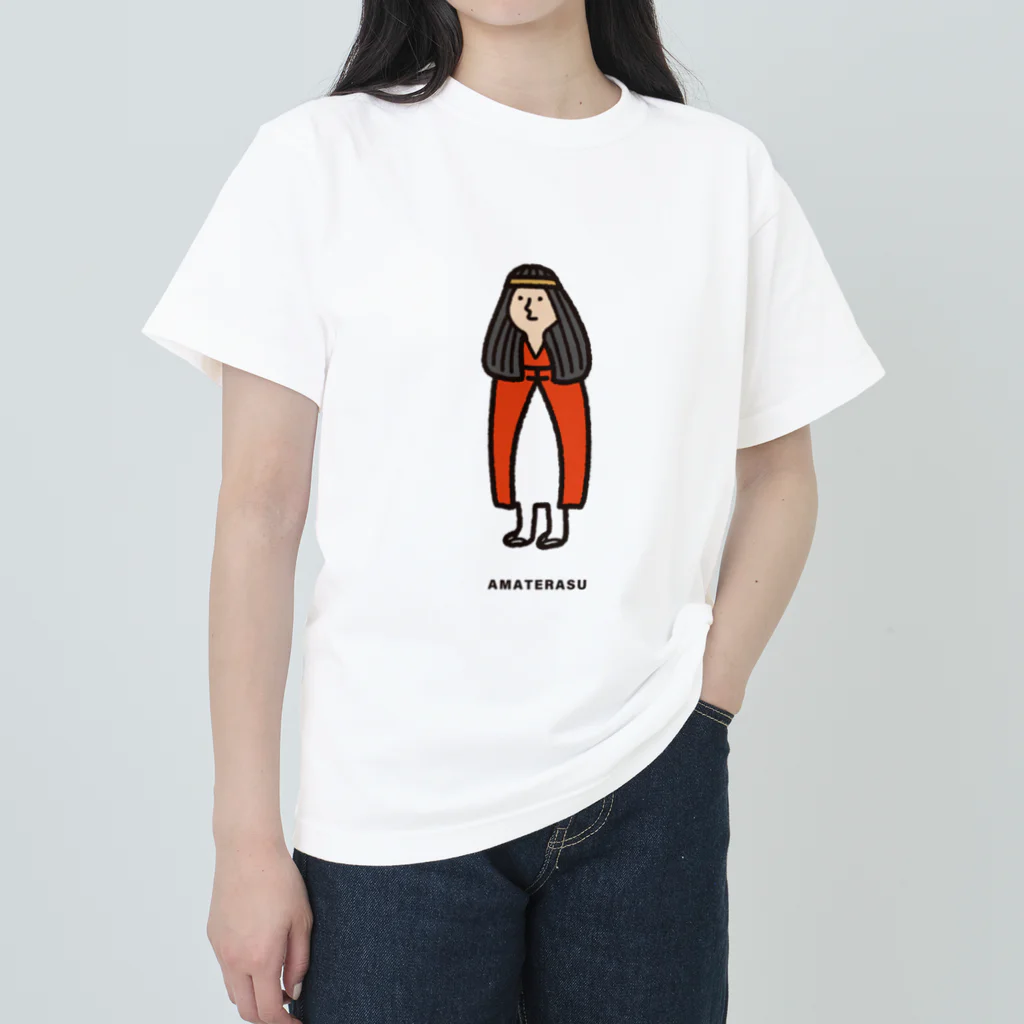 ねっこのAMATERASU_WOMAN ヘビーウェイトTシャツ