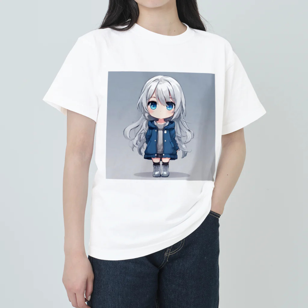 IYASHIのcute girl 2 ヘビーウェイトTシャツ