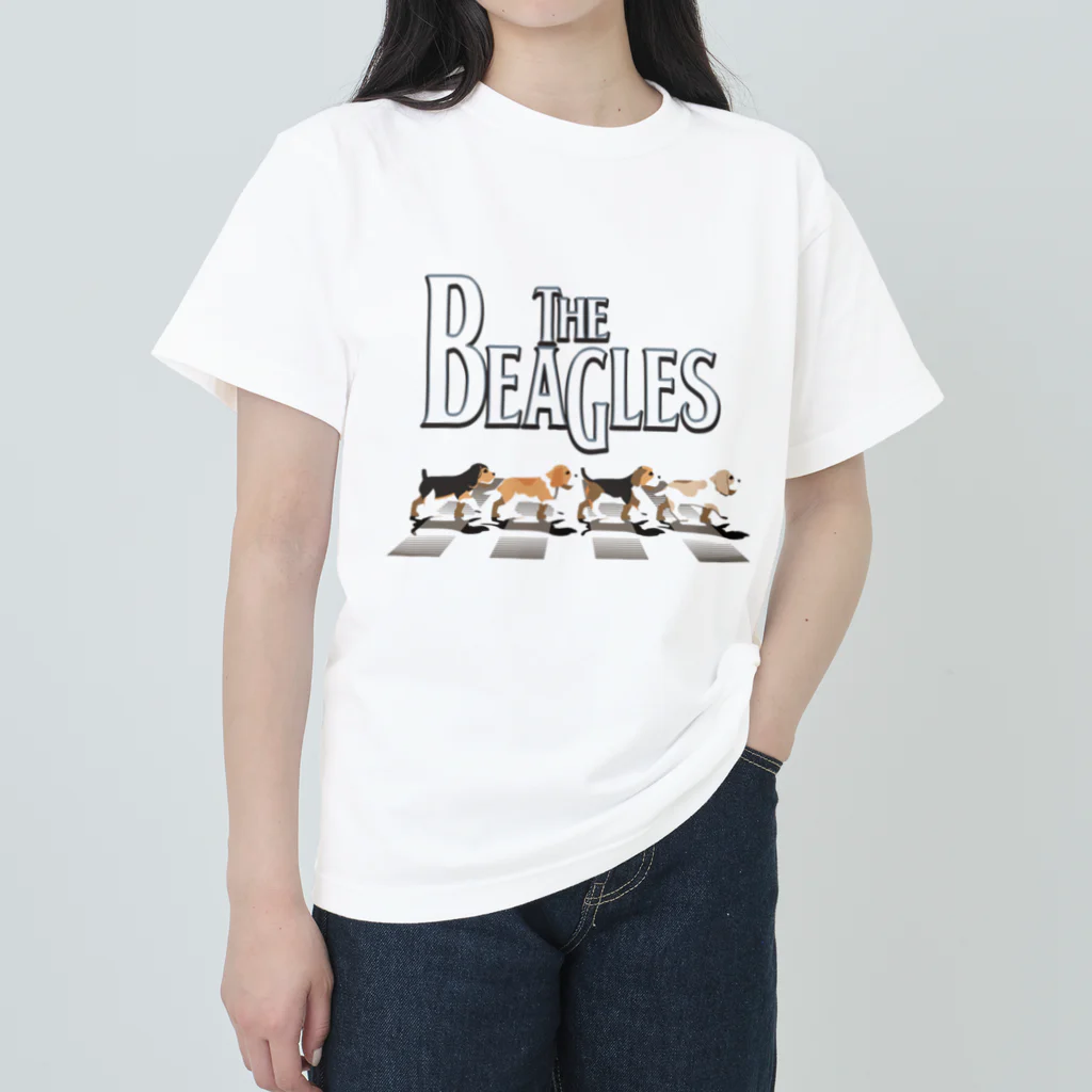 笑いのシャツ屋のビーグルス ビーグル犬 面白い ビーグル愛好家に トレーナー Heavyweight T-Shirt