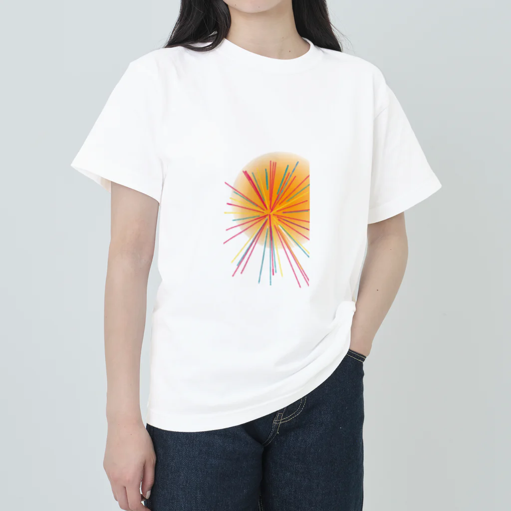 桜の葉っぱのビタミン Heavyweight T-Shirt