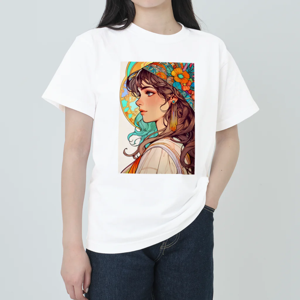 AQUAMETAVERSEのアメジスト姫 アメジスト 2846 Heavyweight T-Shirt