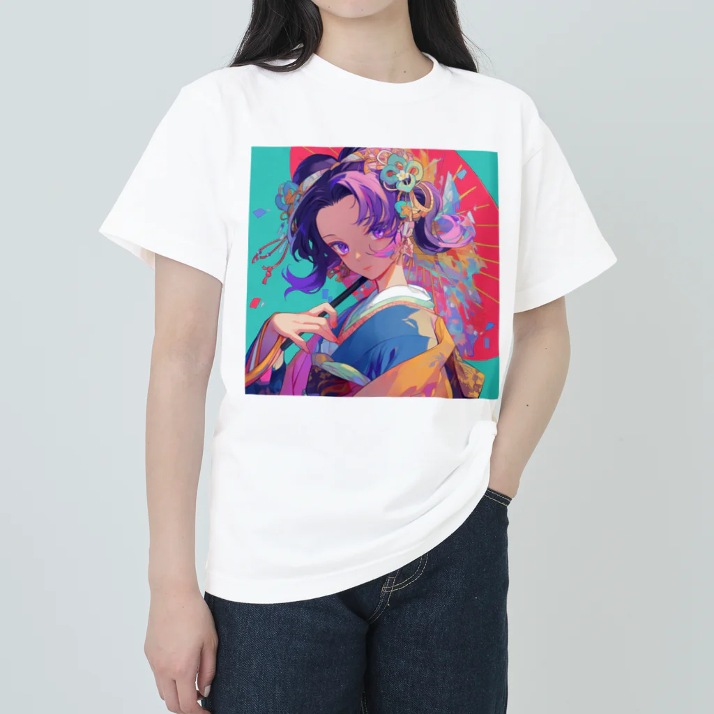 AQUAMETAVERSEの彩りの風に吹かれて Marsa 106 ヘビーウェイトTシャツ