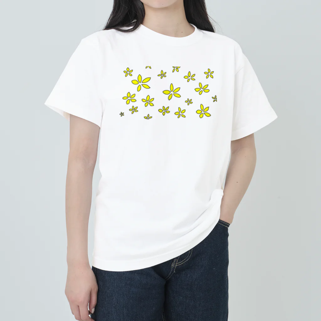 れもんのお店のレモンが花になった日 Heavyweight T-Shirt