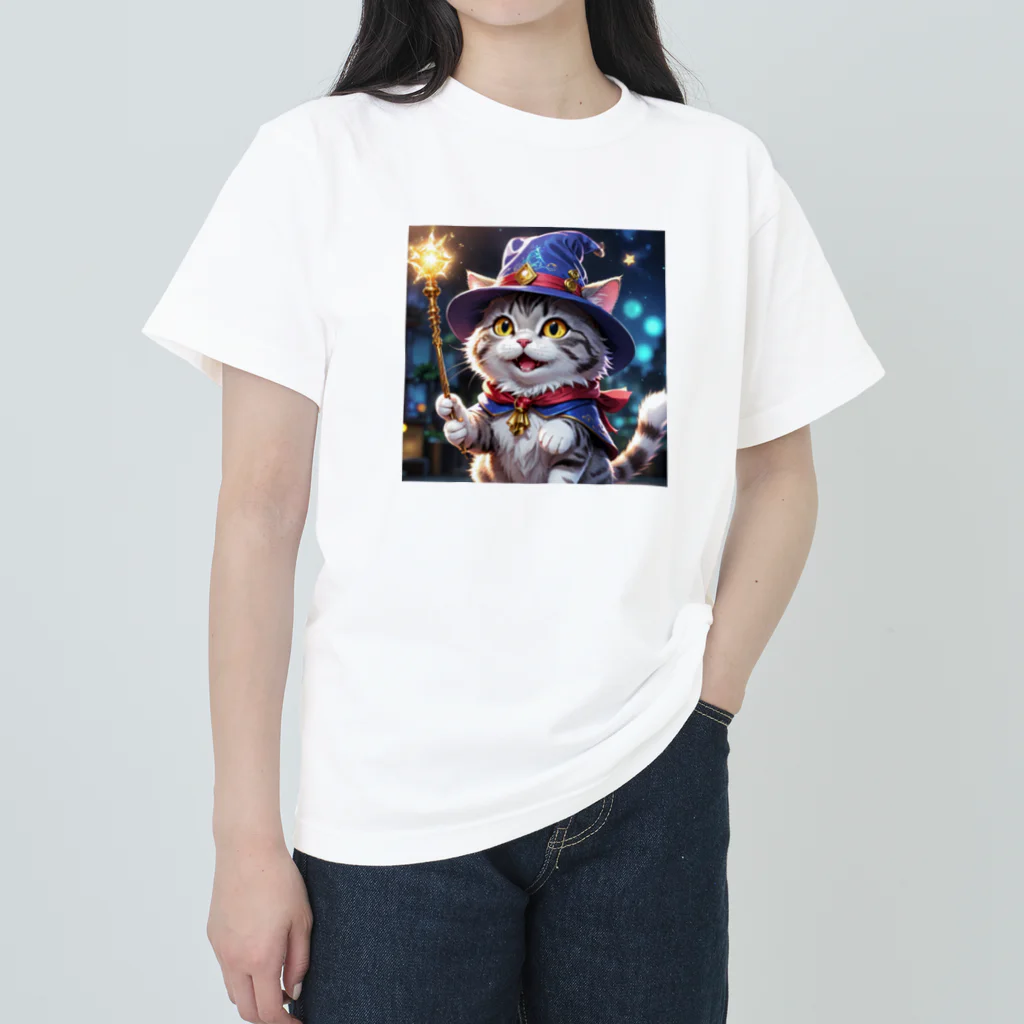 levi shopの魔法使いの六本足の猫 Heavyweight T-Shirt