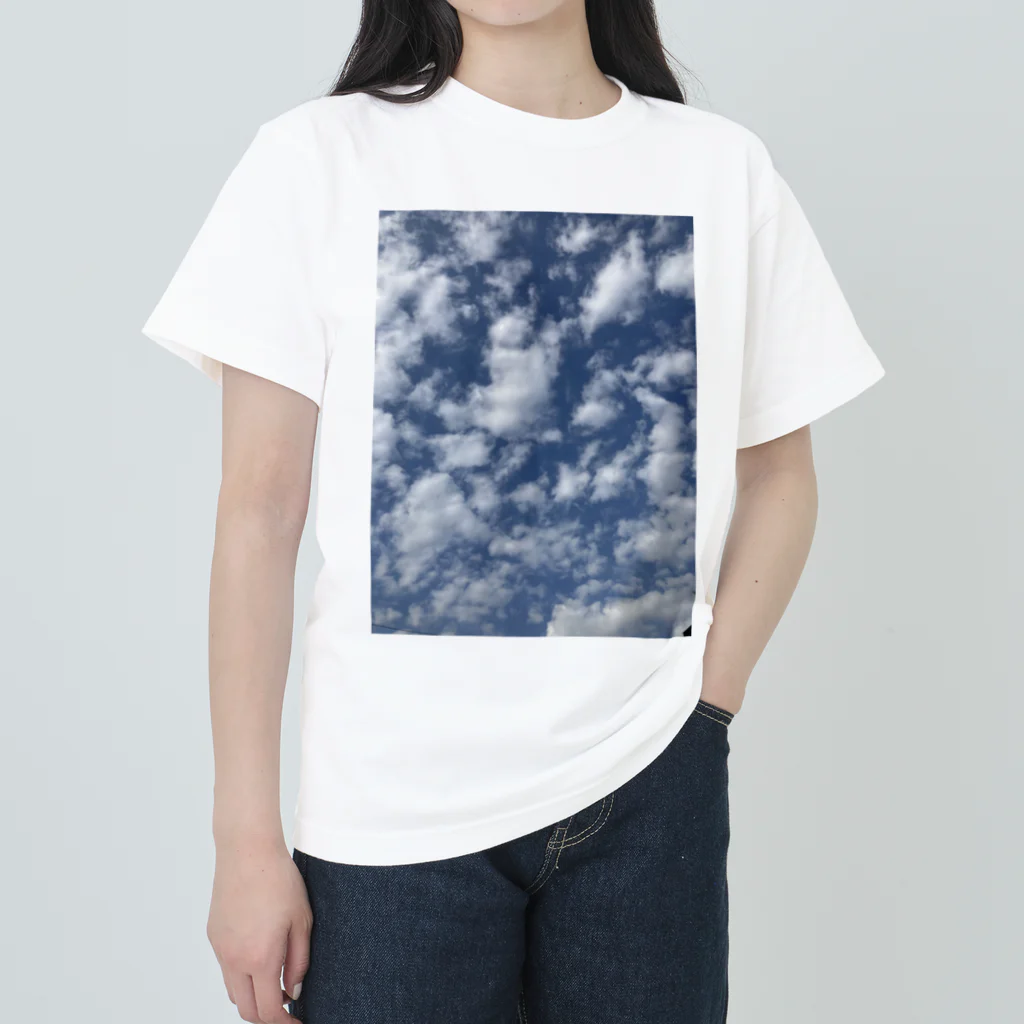 そらの4月13日の青空 ヘビーウェイトTシャツ