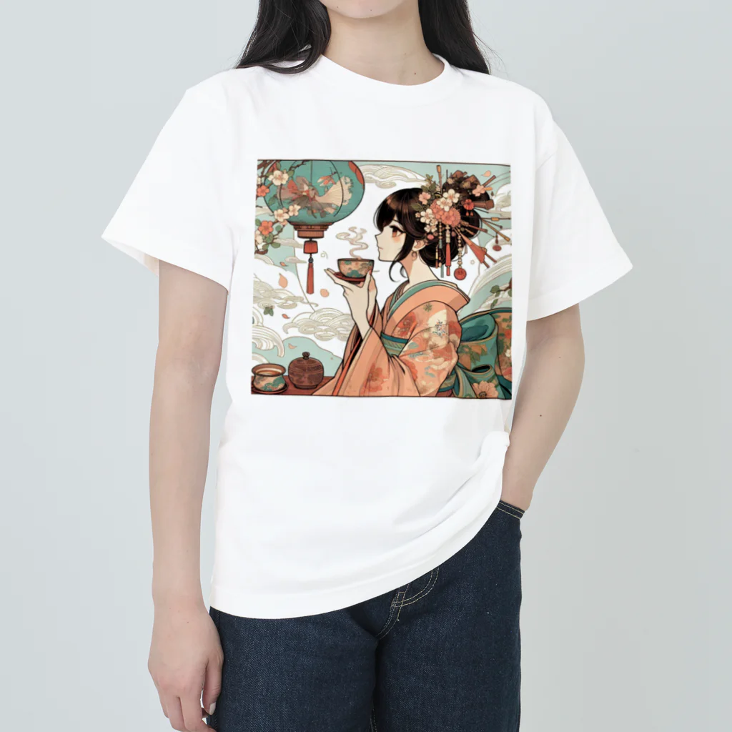 EDIT-jpの和み茶 ヘビーウェイトTシャツ