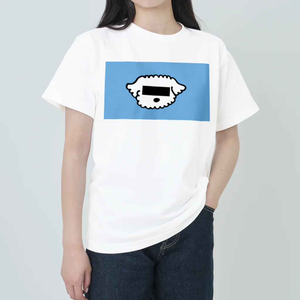 loco moco maruの狂犬A イロチガイ ヘビーウェイトTシャツ