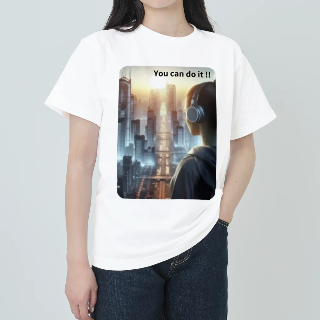 ERISAのYou can do it ヘビーウェイトTシャツ