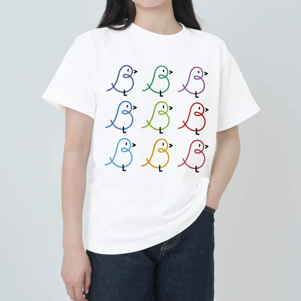 Burano-BirdのB-Bird 9 ヘビーウェイトTシャツ