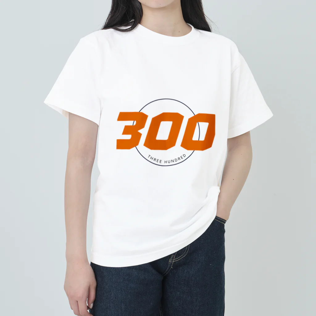 300Yの３００ヤードTシャツ ヘビーウェイトTシャツ