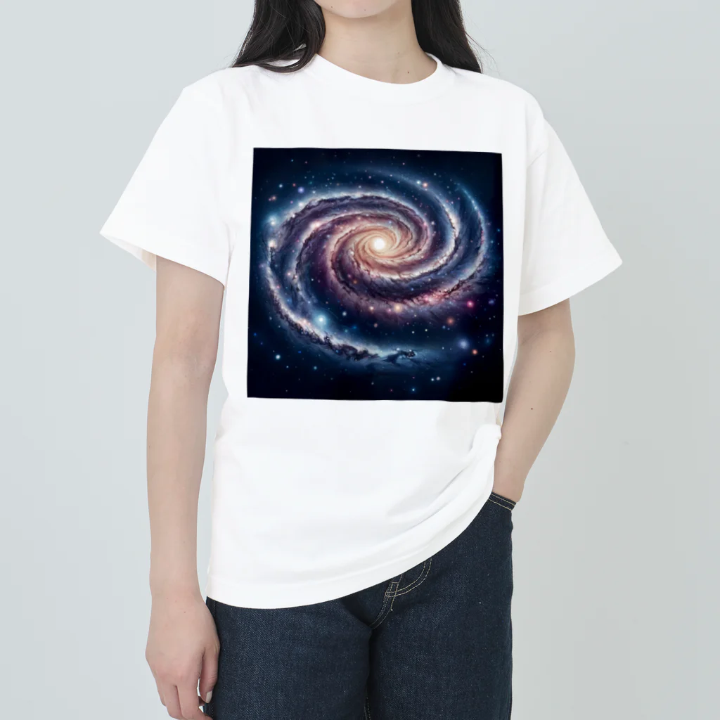 宇宙の神秘グッズ販売所のギャラクシー Heavyweight T-Shirt