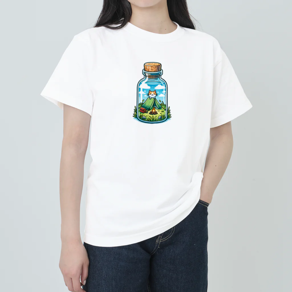 EseCAMPの瓶CAT Heavyweight T-Shirt