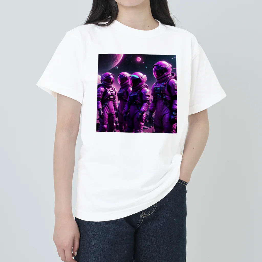 LUF_jpsのPurples ヘビーウェイトTシャツ