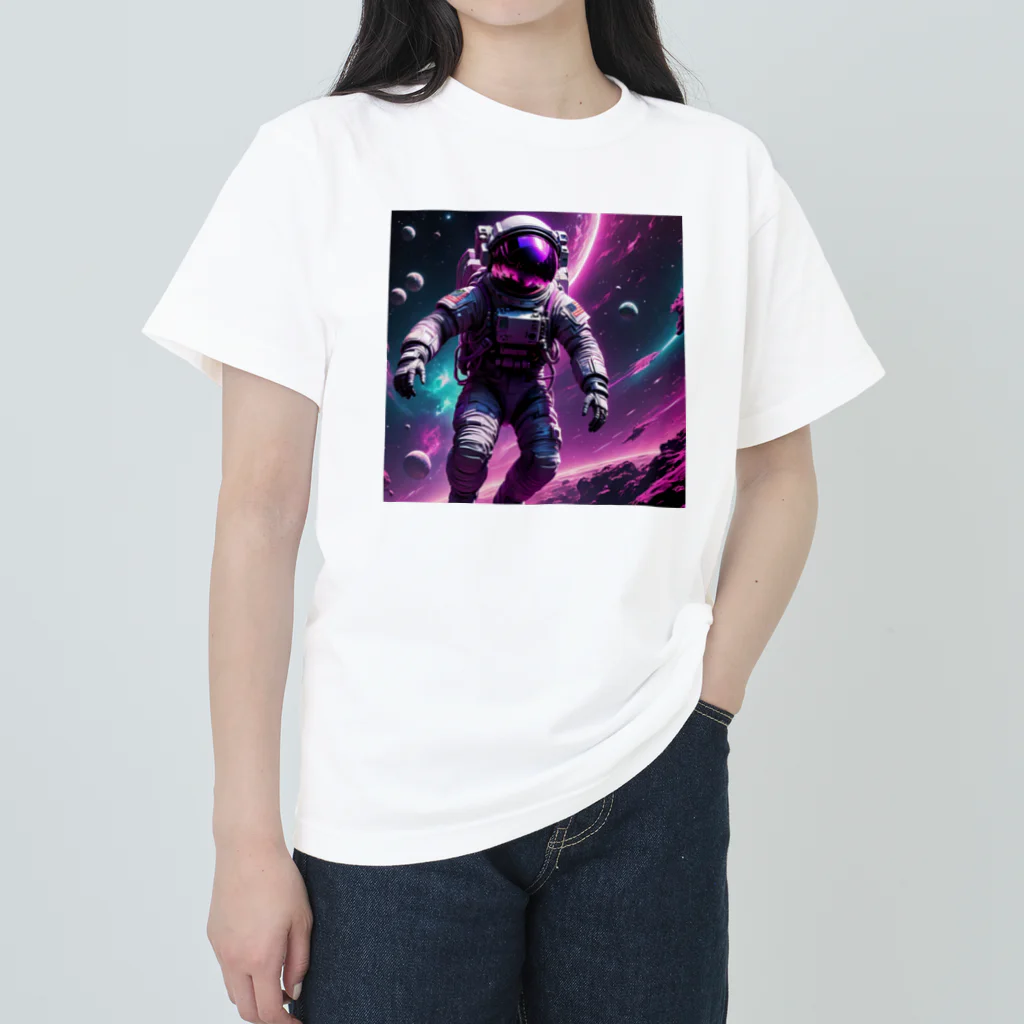 LUF_jpsのSpace Explorer ヘビーウェイトTシャツ