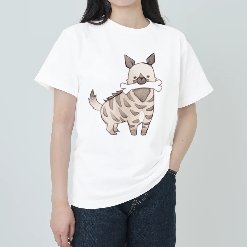 toriten屋のシマハイエナさん ヘビーウェイトTシャツ