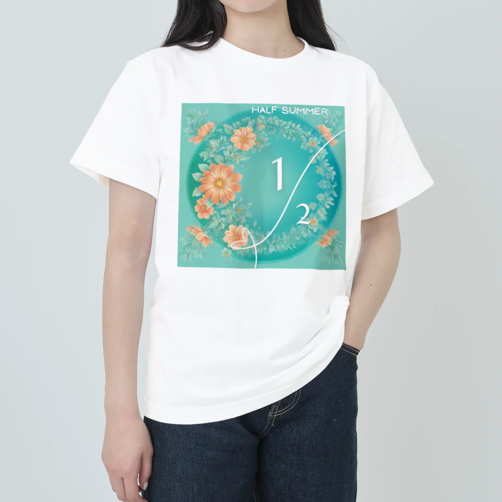 evening-fiveのHALF SUMMER 003 ヘビーウェイトTシャツ