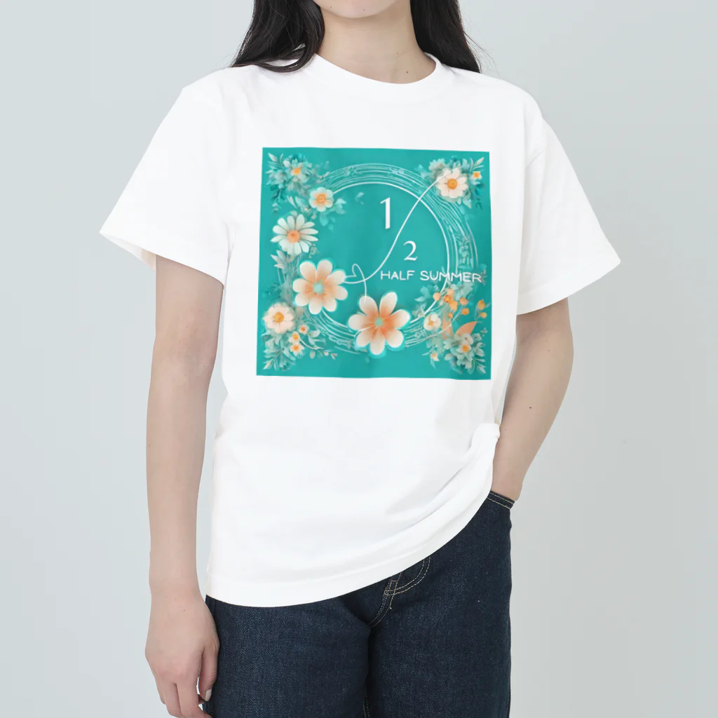 evening-fiveのHALF SUMMER 005 ヘビーウェイトTシャツ