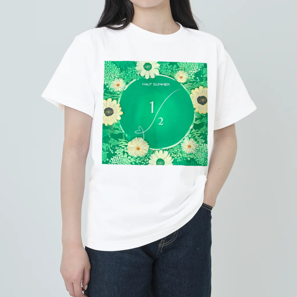 evening-fiveのHALF SUMMER 010 ヘビーウェイトTシャツ