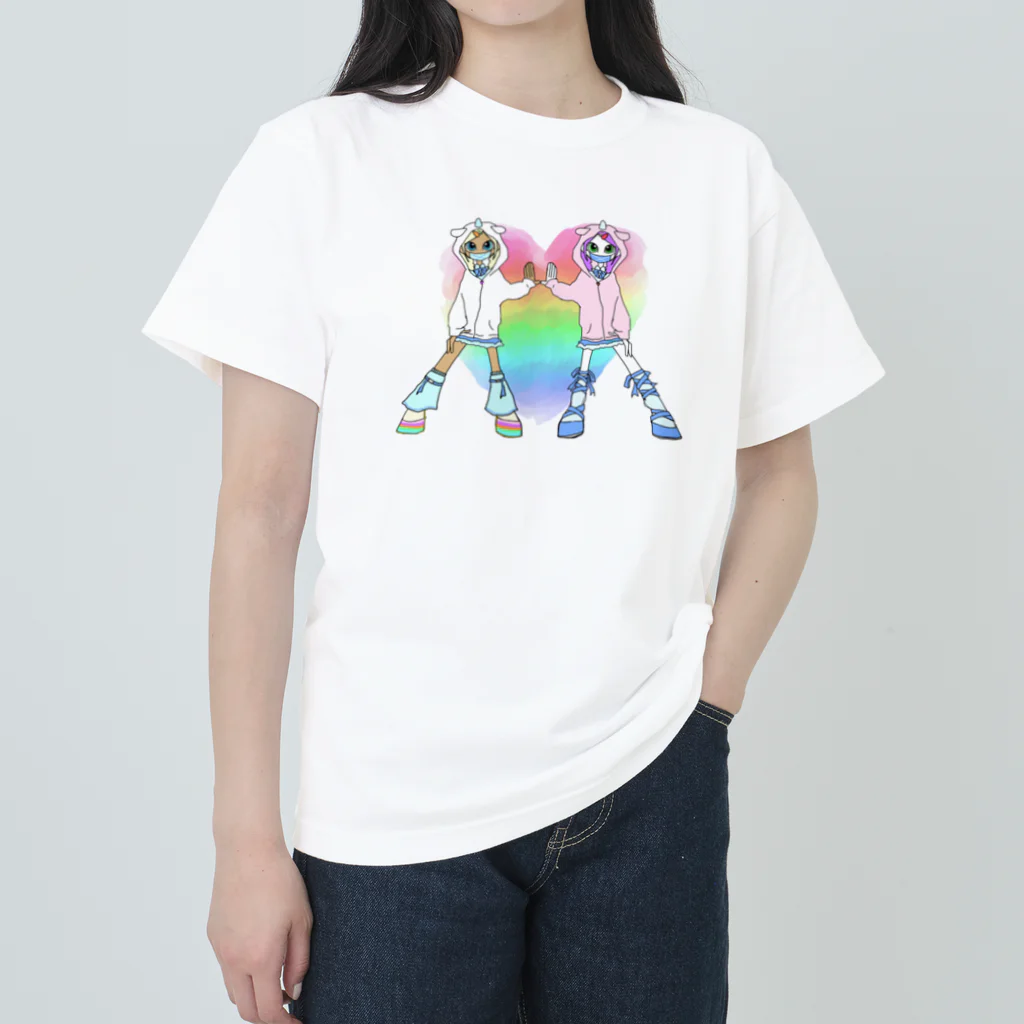 sageoのUnicorn Gemini ヘビーウェイトTシャツ