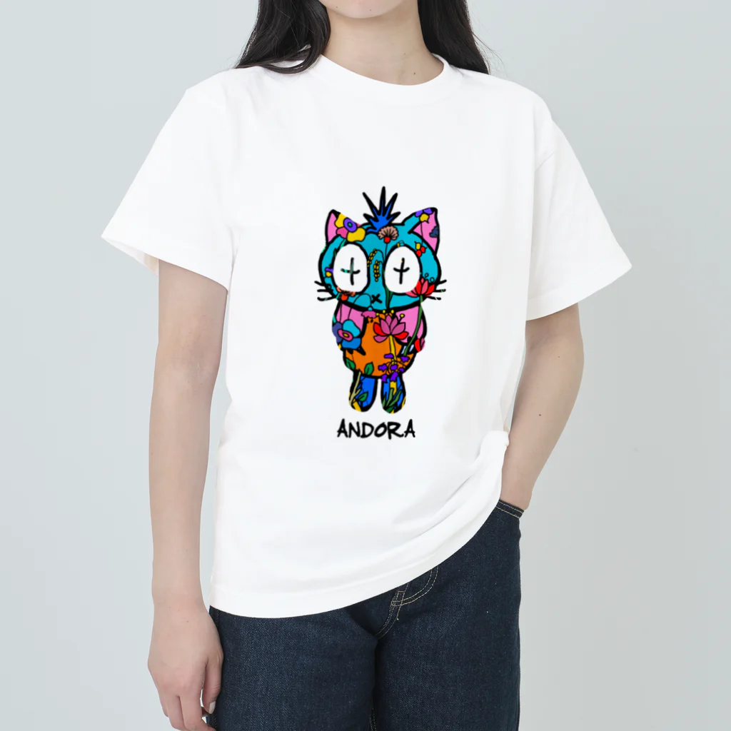 ANDORAのトロピカルANDORA Heavyweight T-Shirt