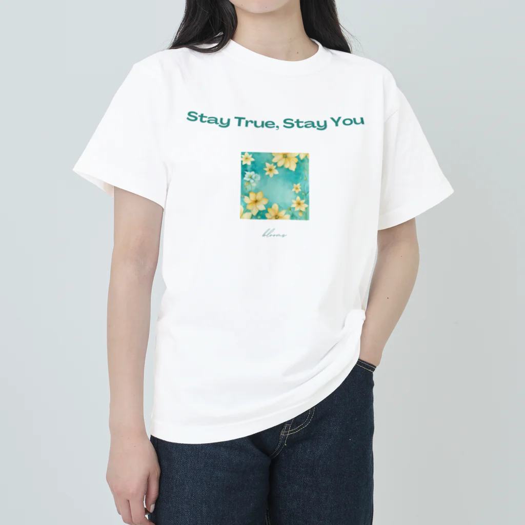 evening-fiveのStay True, Stay You 001 ヘビーウェイトTシャツ