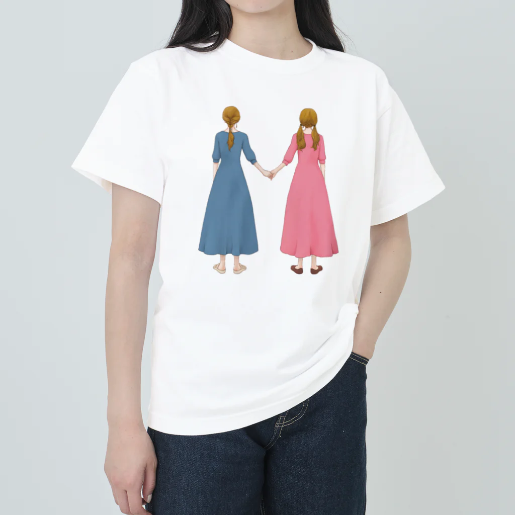 toshimaruのside by side ヘビーウェイトTシャツ