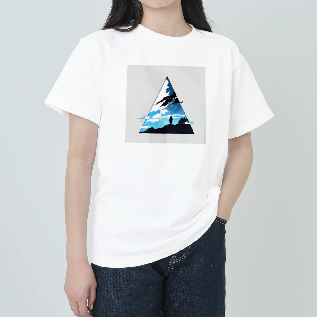 imasarakikenai2024のPyramid ヘビーウェイトTシャツ