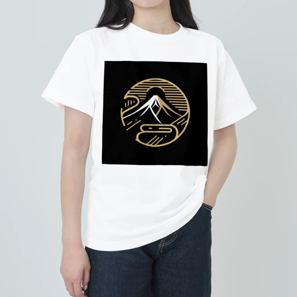 sacrednumberのgoldfuji Heavyweight T-Shirt