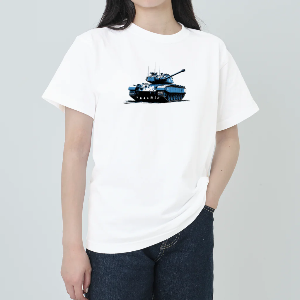 mochikun7の戦車イラスト01 Heavyweight T-Shirt