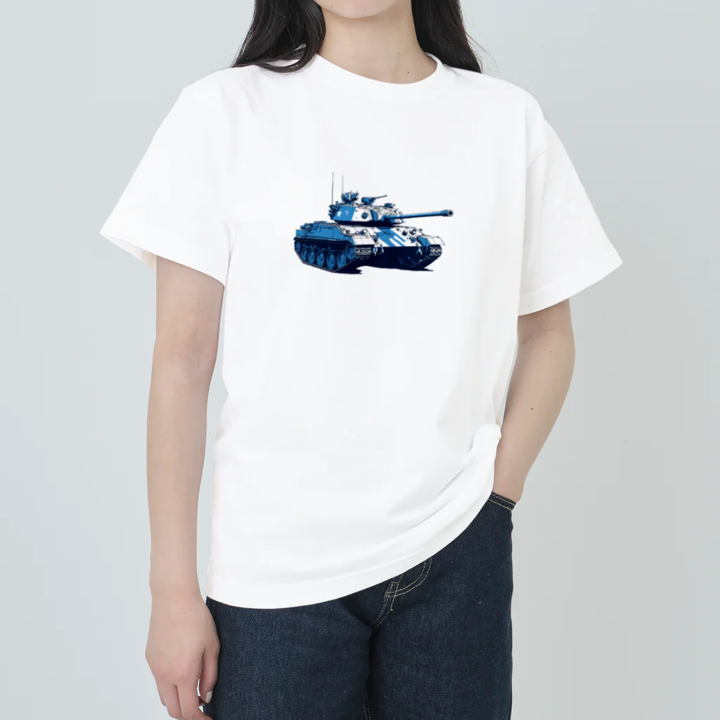 mochikun7の戦車イラスト04 Heavyweight T-Shirt