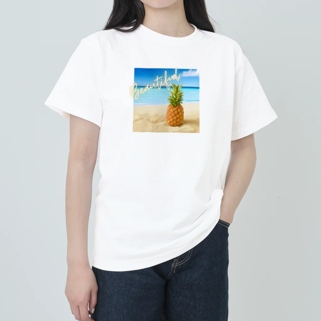 ぱいなっぷる王国のパイナップルシリーズ Heavyweight T-Shirt