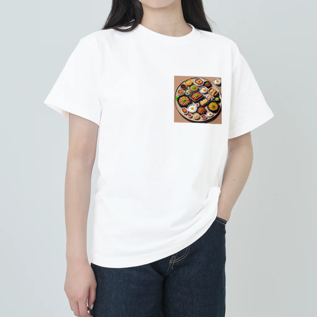 aAA Aaaの韓国料理 Heavyweight T-Shirt