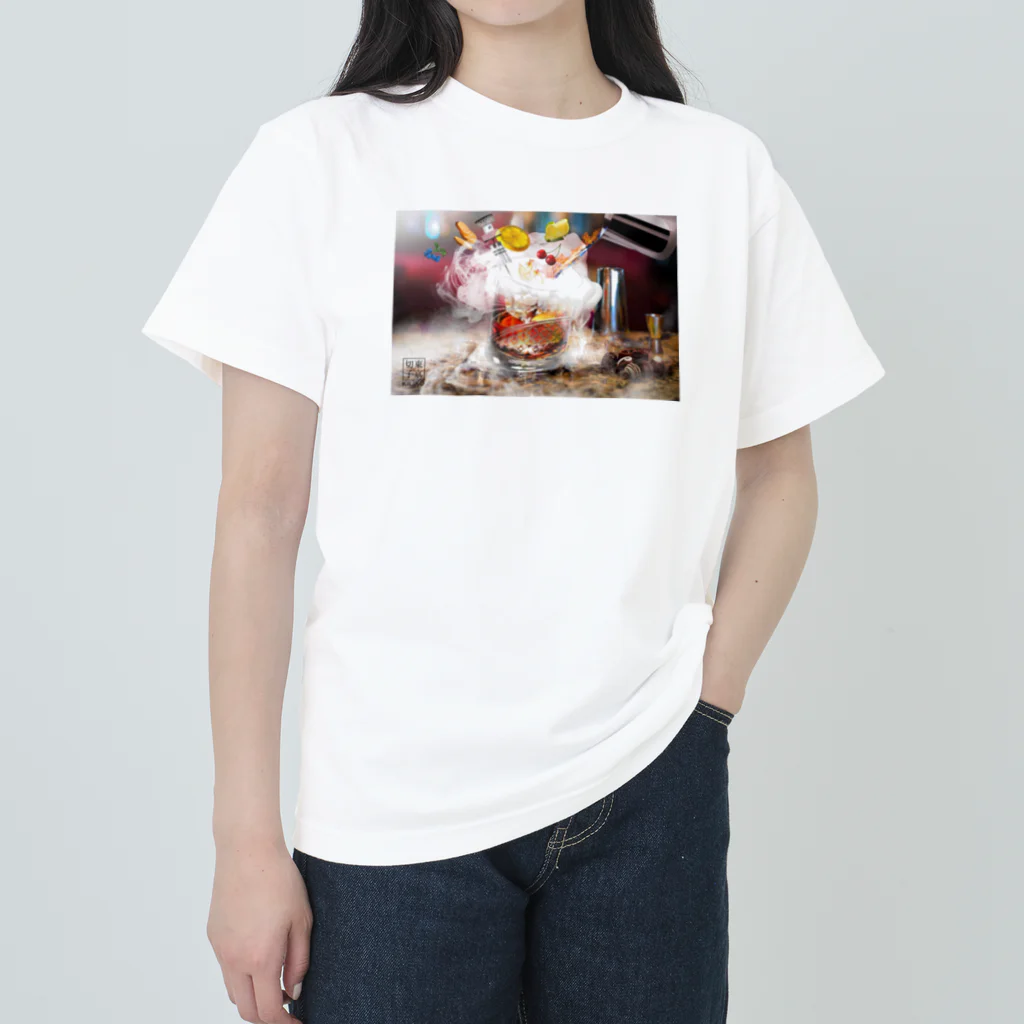 KILIKOStudiosの東京切子ロックグラス Heavyweight T-Shirt