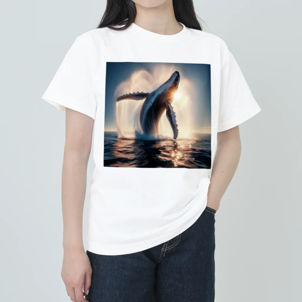 Qten369の海の王者 ヘビーウェイトTシャツ