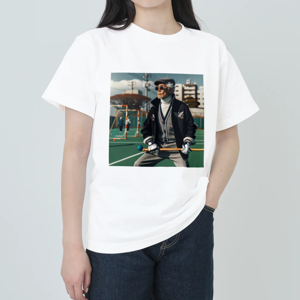 Shibu-Dandy-のタソガレノ・タキジ Heavyweight T-Shirt