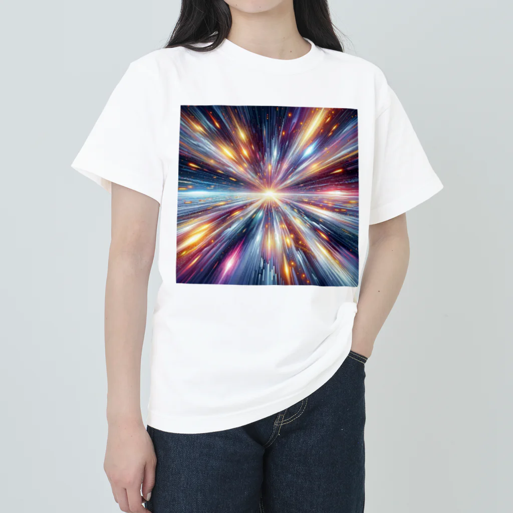 トトベス(T∴B∴M∴)🕊️の超光速スターダスト量子ワープ🛸スターシード覚醒コード ヘビーウェイトTシャツ