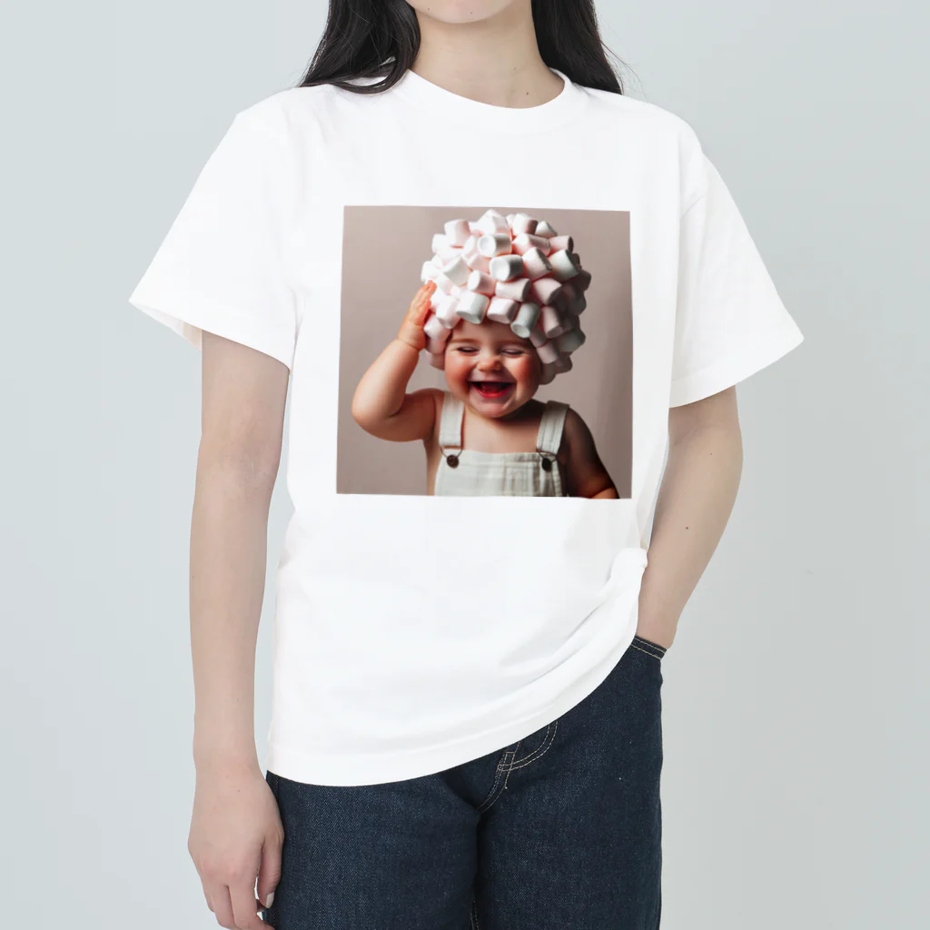 kotoka_0417のマシュマロちゃん Heavyweight T-Shirt