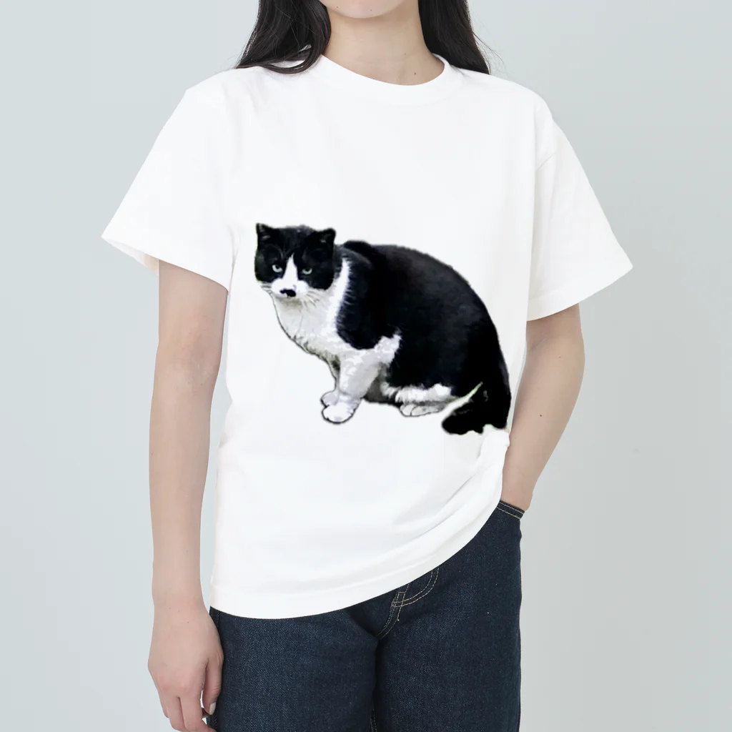 たまたまの近所の野良猫 Heavyweight T-Shirt