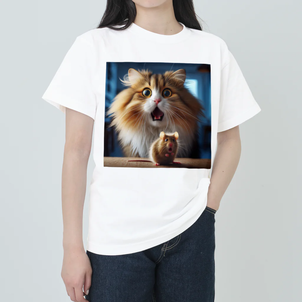 29Q.comの猫もネズミもびっくり ヘビーウェイトTシャツ