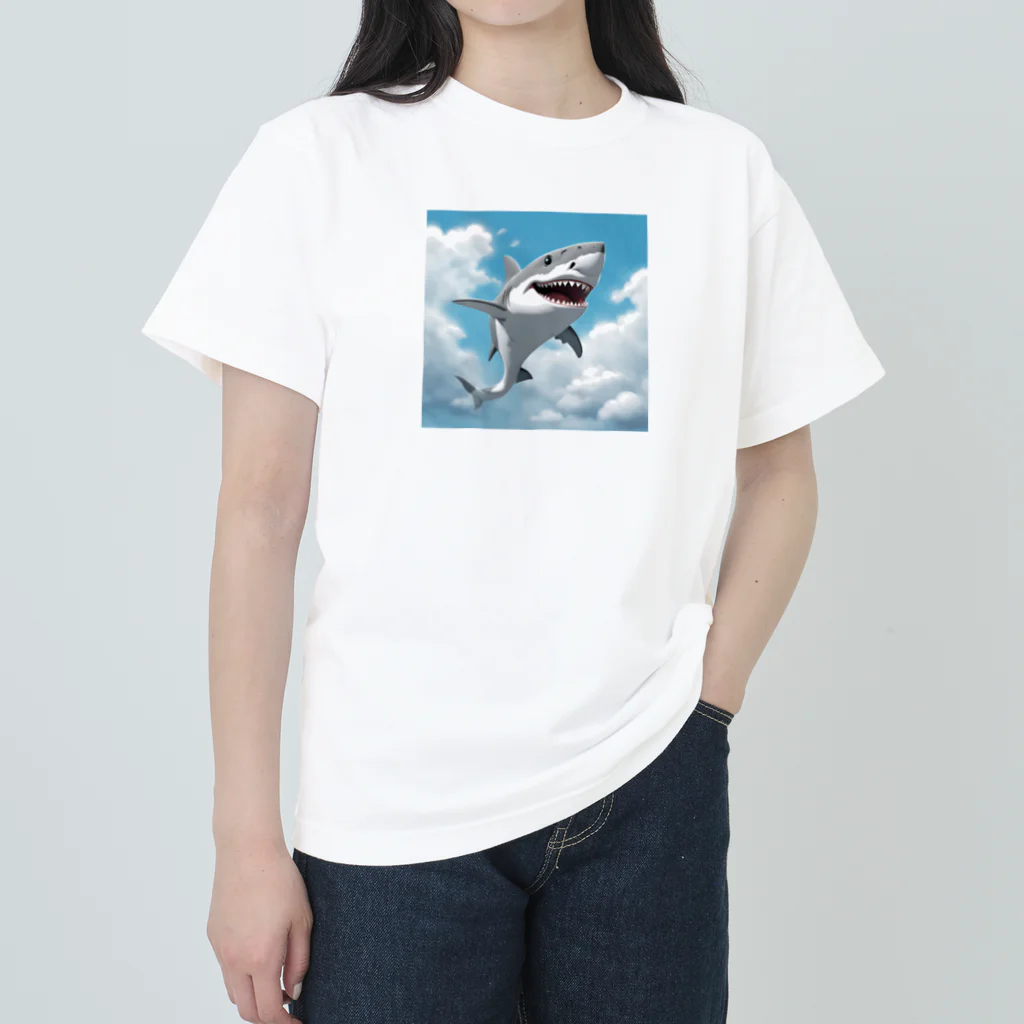 DEEP SKYのシャーくん ヘビーウェイトTシャツ