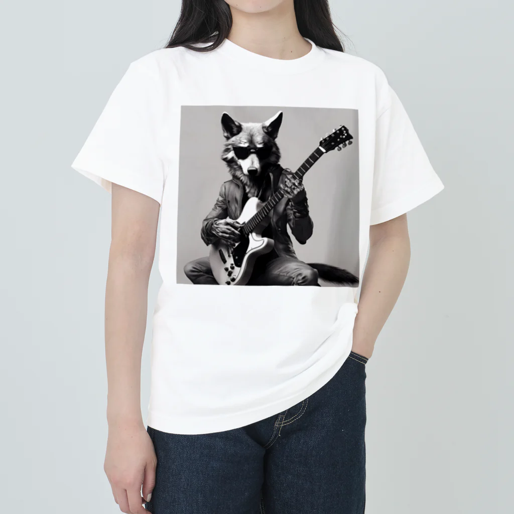 Joe8のTHE WOLF Guitarist ヘビーウェイトTシャツ