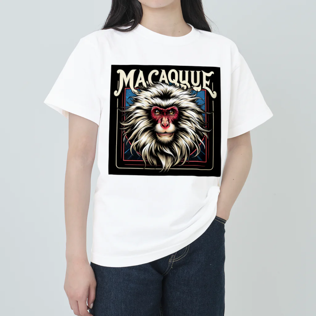 アニマルファッションのモンキーファンキー Heavyweight T-Shirt