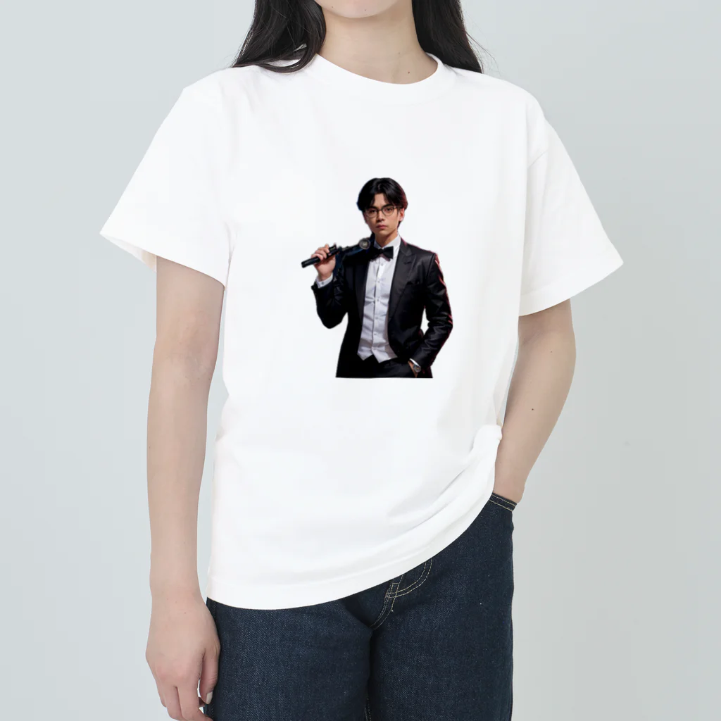 オリジナルグッズショップ KIJITORAの名探偵 Heavyweight T-Shirt