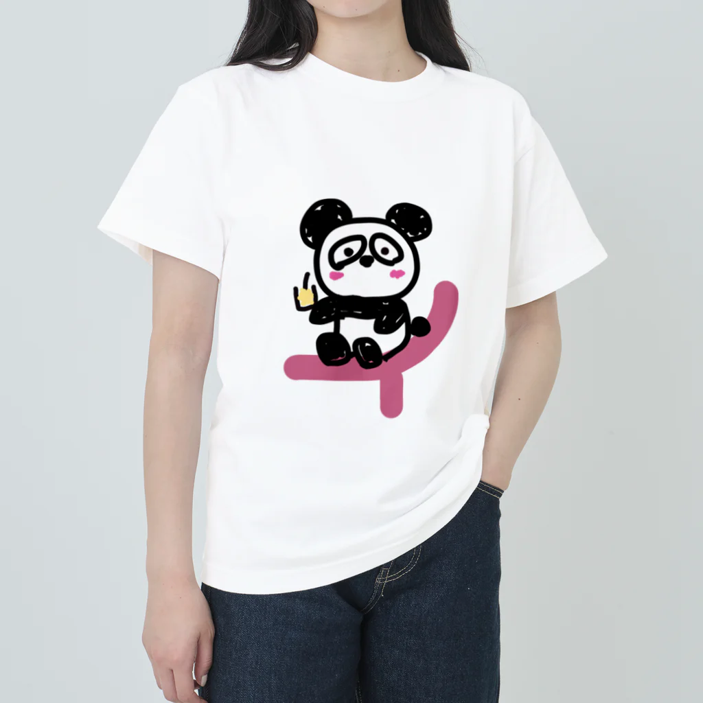 ハシビッチのまったり　ダンちゃん ヘビーウェイトTシャツ