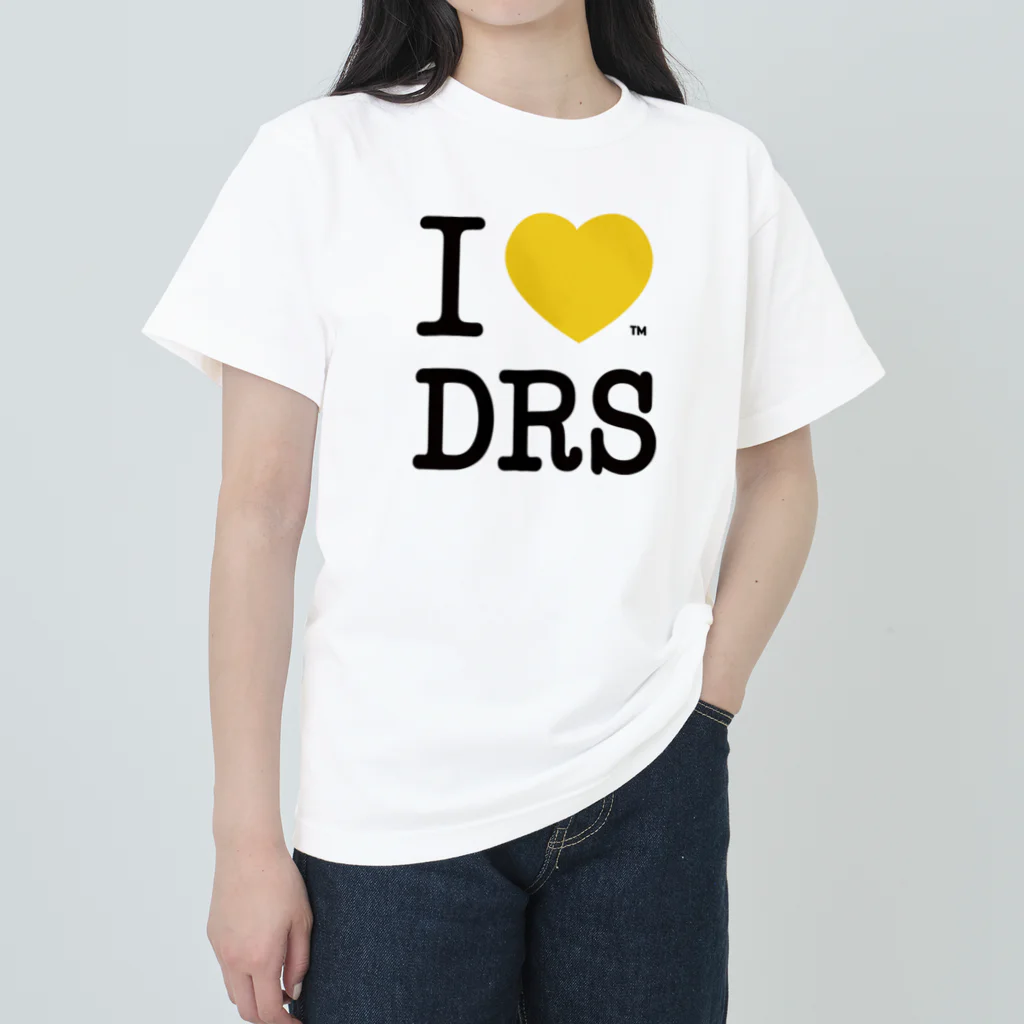 DRSオフィシャル ショップのI ♡ DRS Heavyweight T-Shirt