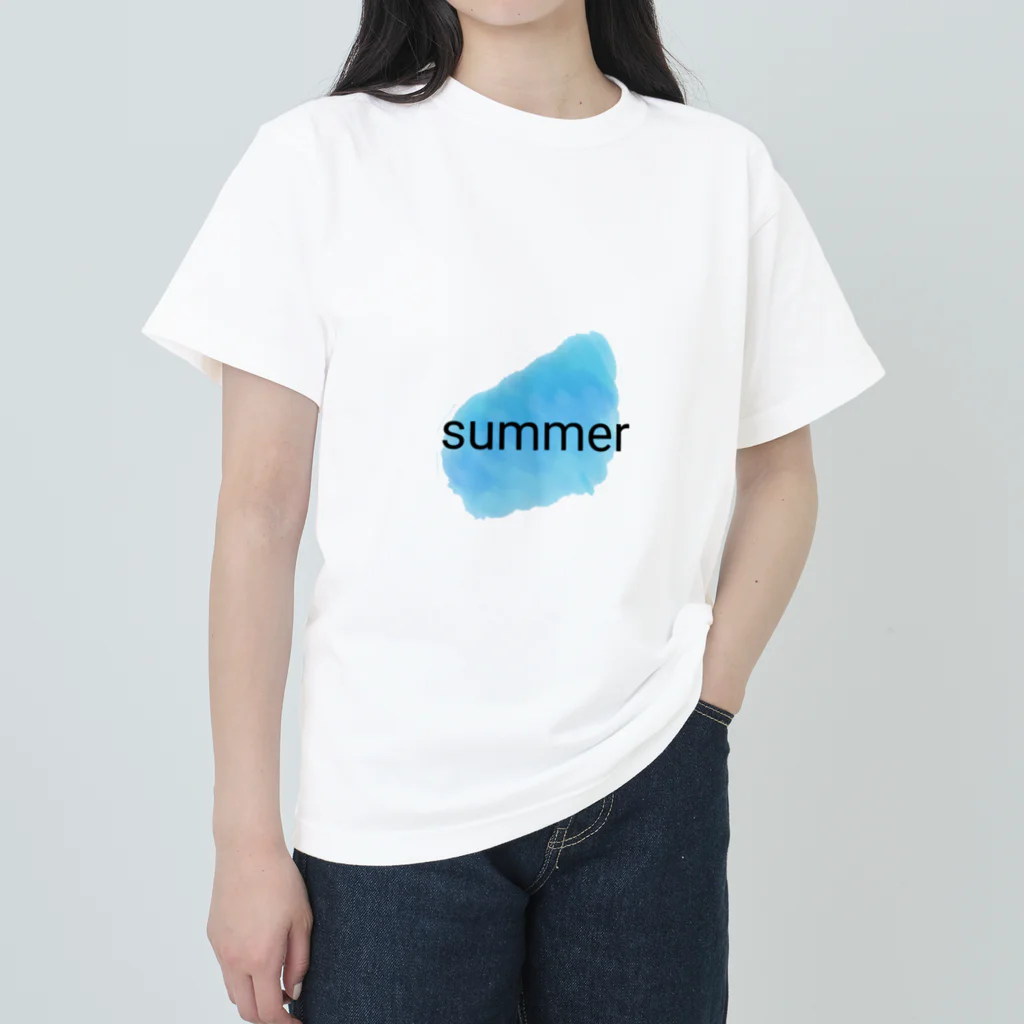 モカステのsummer ヘビーウェイトTシャツ