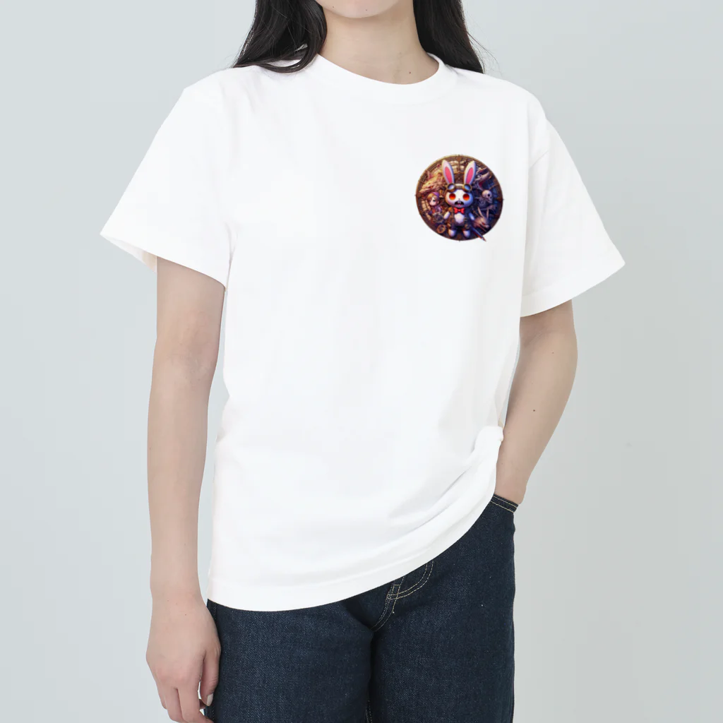 shiba9のサイコラビット冒険者風 Heavyweight T-Shirt