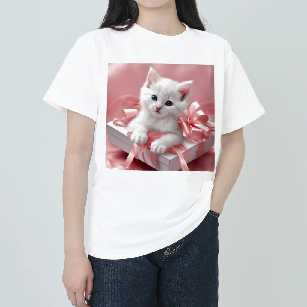 coco...の姫ねこ ヘビーウェイトTシャツ