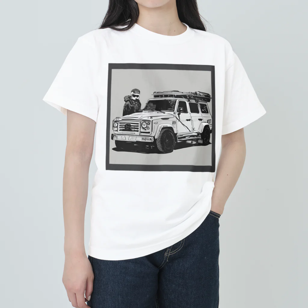 freedomの俺の愛車 Heavyweight T-Shirt