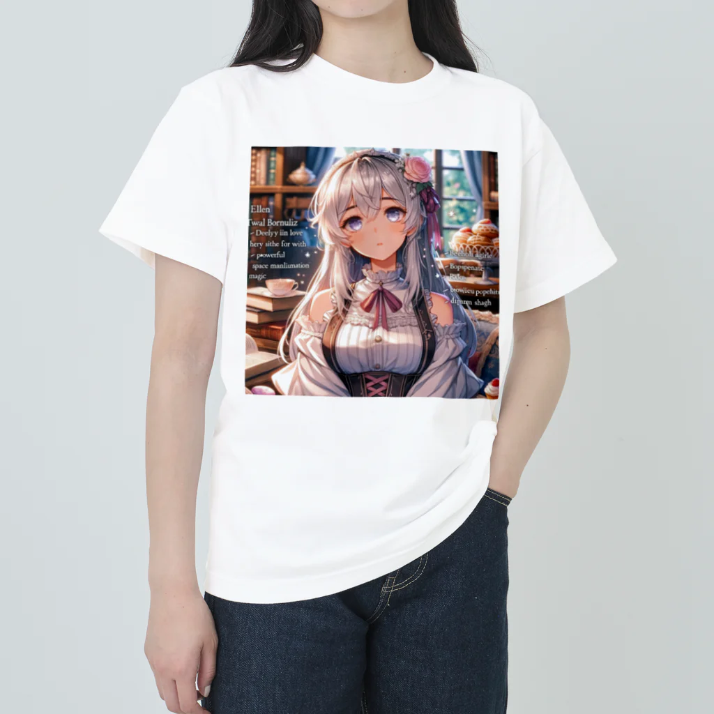 moka_mattarliのエレン・トワーレ・ボルヌィーツ ヘビーウェイトTシャツ